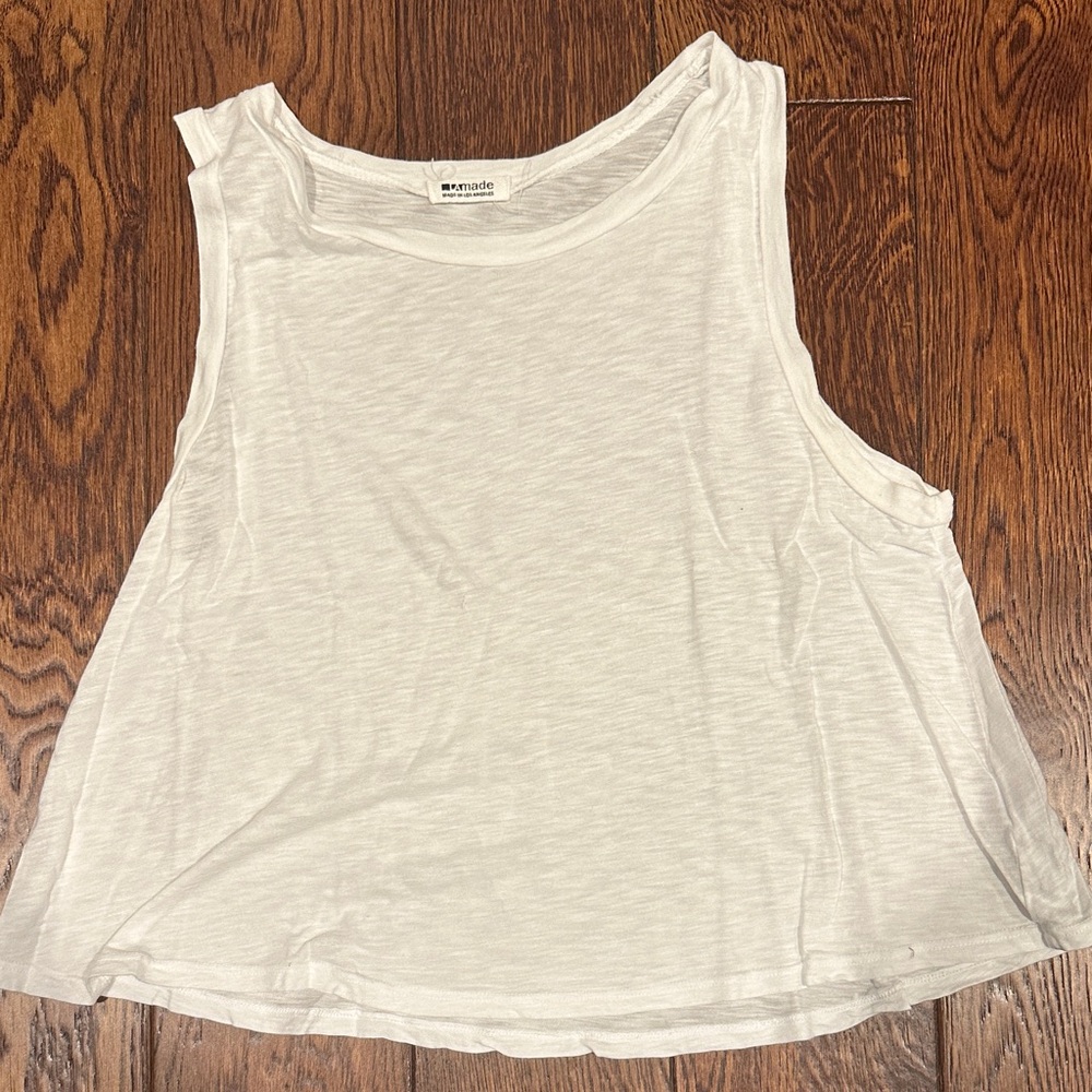 Cream Tank Top
